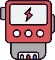 elektrisk meter vektor ikon