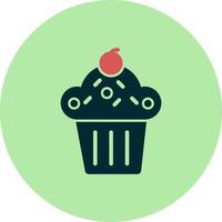 cupcake vektor ikon