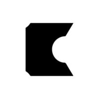 Klammerentferner-Symbol. einfache stil bürogeräte großes verkaufsplakat hintergrundsymbol. Markenlogo-Designelement für Klammerentferner. klammerentferner t-shirt bedrucken. Vektor für Aufkleber.