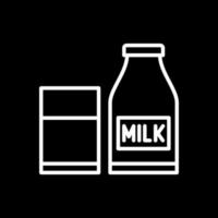 Milch-Vektor-Icon-Design vektor