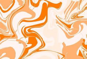 abstrakt marmor mönster, trä textur, vattenfärg marmor mönster. orange och gul. vektor bakgrund. trendig textilier, tyger, omslag. aqua bläck målning på vatten