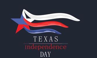 texas oberoende dag bakgrund. baner, affisch, vektor illustration.