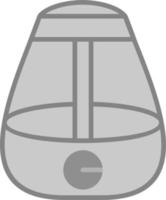 Luftbefeuchter-Vektorsymbol vektor