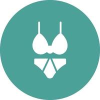 Bikini-Vektor-Symbol vektor