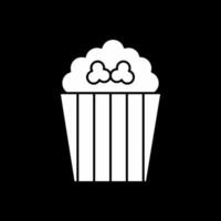 Popcorn-Vektor-Icon-Design vektor