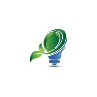 spara energi eco begrepp ikon för grön ekologi miljö skydd och natur sparande eller bevarande vektor