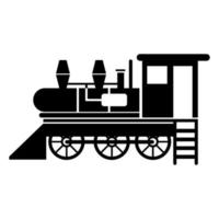 Dampf Lokomotive Pilot Zug Silhouette