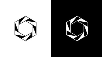 diamant logotyp kristall Smycken svart och vit ikon illustration stil mönster mallar vektor