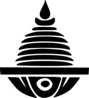 vektor illustration av stupa form