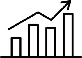 Statistik-Vektorsymbol vektor