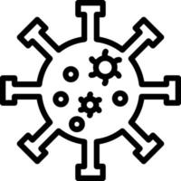 Virus-Vektor-Symbol vektor