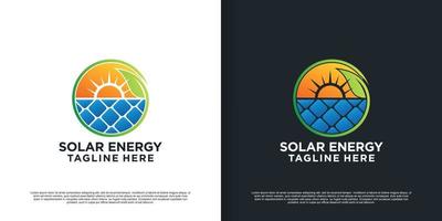 sol- energi logotyp design sommar sunburst begrepp premie vektor del 3