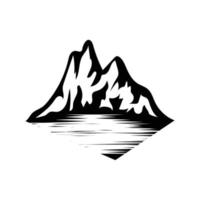 berg illustration logotyp vektor och symbol design