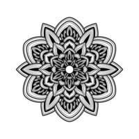 Vektor-Mandala-Tattoo-Designs vektor