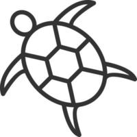 Symbol für Schildkrötenvektor vektor