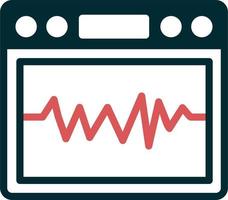 Seismograph Vektor Symbol