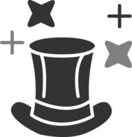 Zauberhut-Vektorsymbol vektor