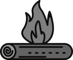 Symbol für Feuervektor vektor