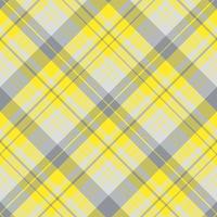 sömlös mönster i ljus gul och grå färger för pläd, tyg, textil, kläder, bordsduk och Övrig saker. vektor bild. 2