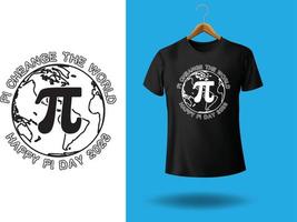 happy pi day t-shirt design vektor