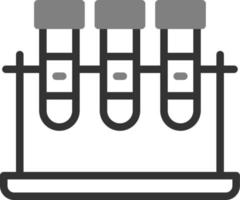 Vektorsymbol für Reagenzgläser vektor