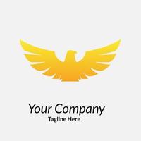 Hök skydda vingar ikon. flygande fågel emblem fågel Fenix vektor emblem, fågel falk vektor vingar logotyp mall