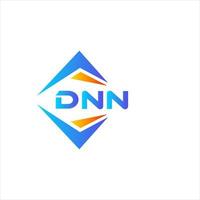 dnn abstrakt teknologi logotyp design på vit bakgrund. dnn kreativ initialer brev logotyp begrepp. vektor