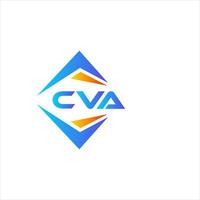 cva abstrakt Technologie Logo Design auf Weiß Hintergrund. cva kreativ Initialen Brief Logo Konzept. vektor