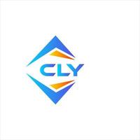 cly abstrakt Technologie Logo Design auf Weiß Hintergrund. cly kreativ Initialen Brief Logo Konzept. vektor