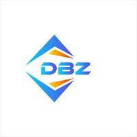dbz abstrakt teknologi logotyp design på vit bakgrund. dbz kreativ initialer brev logotyp begrepp. vektor