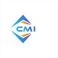 cmi abstrakt Technologie Logo Design auf Weiß Hintergrund. cmi kreativ Initialen Brief Logo Konzept. vektor