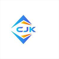 cjk abstrakt Technologie Logo Design auf Weiß Hintergrund. cjk kreativ Initialen Brief Logo Konzept. vektor