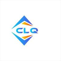 clq abstrakt teknologi logotyp design på vit bakgrund. clq kreativ initialer brev logotyp begrepp. vektor