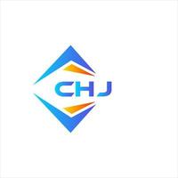 chj abstrakt Technologie Logo Design auf Weiß Hintergrund. chj kreativ Initialen Brief Logo Konzept. vektor