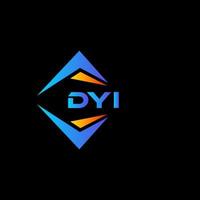 dyi abstrakt Technologie Logo Design auf Weiß Hintergrund. dyi kreativ Initialen Brief Logo Konzept. vektor