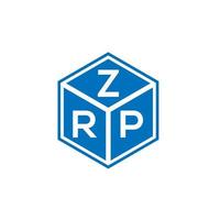 zrp brev logotyp design på vit bakgrund. zrp kreativa initialer brev logotyp koncept. zrp bokstavsdesign. vektor