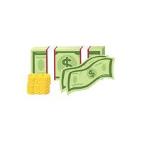 Bitcoin Währung Logo Design, Rupiah, Dollar, lange Begriff Investition, Vektor Illustration