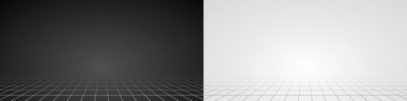 Gitter Muster Fußboden auf schwarz und Weiß Hintergrund Illustration Vektor zum Putten Ihre Objekt