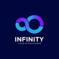 kreative Infinity-Logo-Design-Vektorvorlage vektor