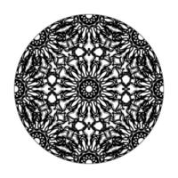 handgezeichnetes Mandala. dekoration in ethnischer orientalischer gekritzelverzierung. vektor