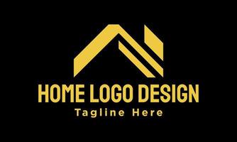 Haus Unternehmen Logo Design. vektor