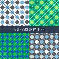 Golf-Muster vektor