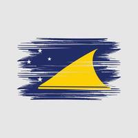 tokelau flagga design fri vektor