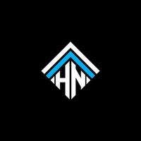 hn brev logotyp kreativ design med vektor grafisk, hn enkel och modern logotyp.