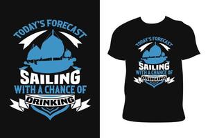 segling t-shirt design. segling t-shirt. segling t-shirt fri vektor. vektor