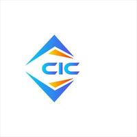 cic abstrakt Technologie Logo Design auf Weiß Hintergrund. cic kreativ Initialen Brief Logo Konzept. vektor