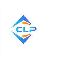 clp abstrakt teknologi logotyp design på vit bakgrund. clp kreativ initialer brev logotyp begrepp. vektor