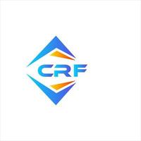 crf abstrakt teknologi logotyp design på vit bakgrund. crf kreativ initialer brev logotyp begrepp. vektor