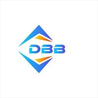 dbb abstrakt Technologie Logo Design auf Weiß Hintergrund. dbb kreativ Initialen Brief Logo Konzept. vektor