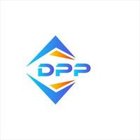 dpp abstrakt Technologie Logo Design auf Weiß Hintergrund. dpp kreativ Initialen Brief Logo Konzept. vektor